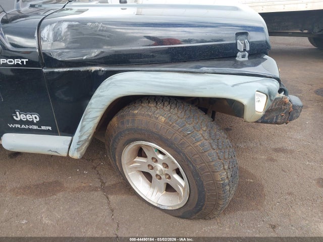 44490184 :رقم المزاد ، 1J4FA49S26P784646 vin ، 2006 Jeep Wrangler Sport مزاد بيع