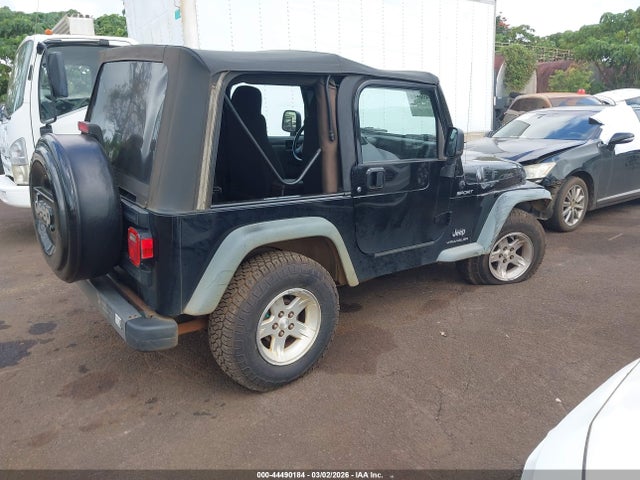 44490184 :رقم المزاد ، 1J4FA49S26P784646 vin ، 2006 Jeep Wrangler Sport مزاد بيع