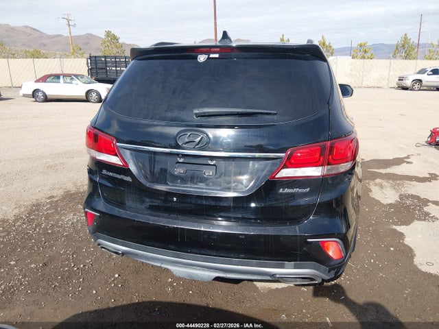 KM8SN4HF1HU206034 Hyundai Santa Fe Limited
