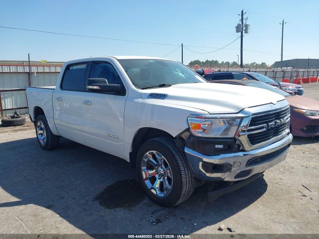 2019 Ram 1500 Big Horn/lone Star  4x4 5'7 Box მანქანა იყიდება აუქციონზე, vin: 1C6SRFFT3KN894978, აუქციონის ნომერი: 44490302