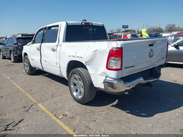 2019 Ram 1500 Big Horn/lone Star  4x4 5'7 Box მანქანა იყიდება აუქციონზე, vin: 1C6SRFFT3KN894978, აუქციონის ნომერი: 44490302