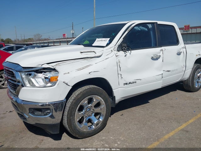 2019 Ram 1500 Big Horn/lone Star  4x4 5'7 Box მანქანა იყიდება აუქციონზე, vin: 1C6SRFFT3KN894978, აუქციონის ნომერი: 44490302