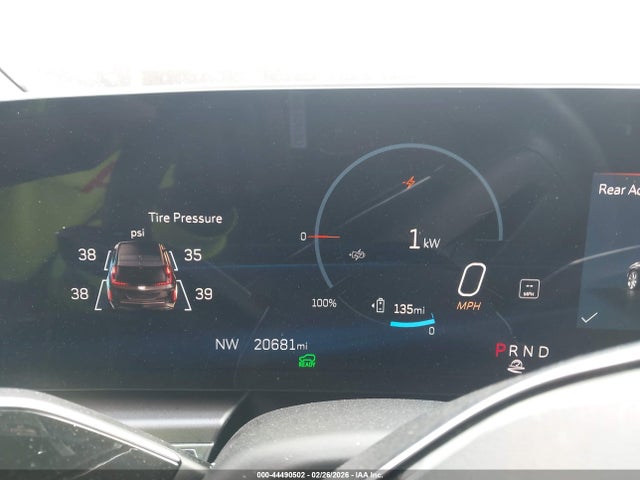 44490502 :رقم المزاد ، 1GYKPMRK3RZ105862 vin ، 2024 Cadillac Lyriq Tech W/1sa مزاد بيع