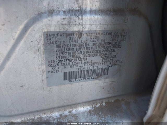 Nissan SENTRA SV 2017 3N1AB7AP5HL686783 Image 9