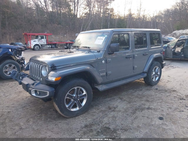 Продажа на аукционе авто 2019 Jeep Wrangler Unlimited Sahara, vin: 1C4HJXEG0KW621091, номер лота: 44490586