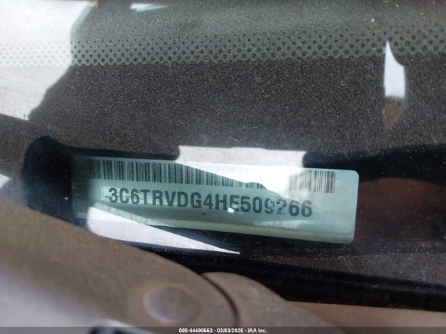 3C6TRVDG4HE509266 RAM Promaster 2500 High Roof 159 Wb
