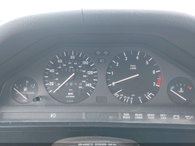 Aukcja sprzedaży 1990 Bmw 325 I Automatic, vin: WBAAD231XLED28199, numer aukcji: 44490733