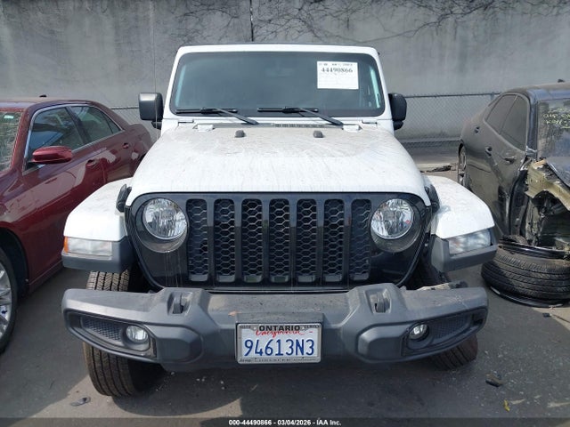 2022 Jeep Gladiator Altitude 4x4 მანქანა იყიდება აუქციონზე, vin: 1C6HJTAG5NL143553, აუქციონის ნომერი: 44490866