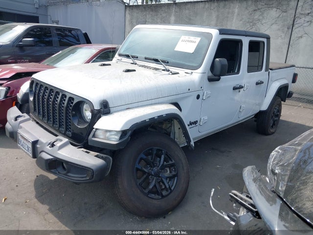 2022 Jeep Gladiator Altitude 4x4 მანქანა იყიდება აუქციონზე, vin: 1C6HJTAG5NL143553, აუქციონის ნომერი: 44490866