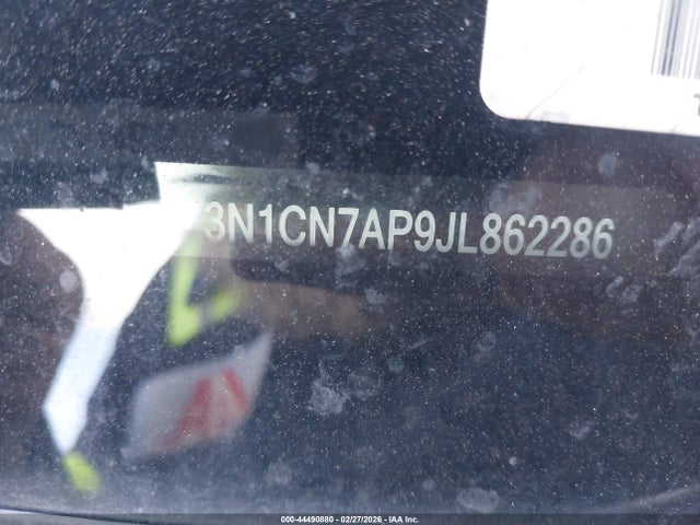 3N1CN7AP9JL862286 Nissan Versa 1.6 Sv