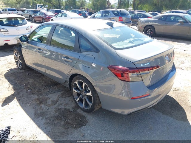 Auction sale of the 2025 Honda Civic Hybrid Sport/sport Touring, vin: 2HGFE4F81SH336790, lot number: 44490986