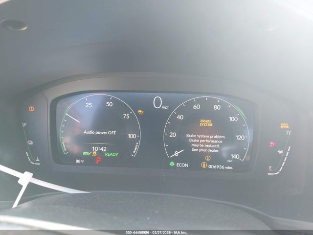 Auction sale of the 2025 Honda Civic Hybrid Sport/sport Touring, vin: 2HGFE4F81SH336790, lot number: 44490986