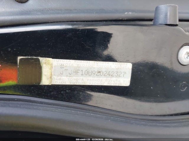 44491128 :رقم المزاد ، JTJHF10U920242327 vin ، 2002 Lexus Rx 300 مزاد بيع