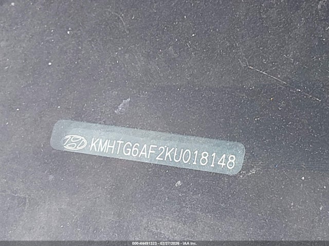 KMHTG6AF2KU018148 Hyundai Veloster 2.0