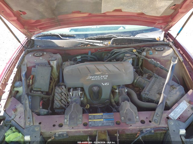 44491364 :رقم المزاد ، 2G4WD532251277801 vin ، 2005 Buick Lacrosse Cxl مزاد بيع