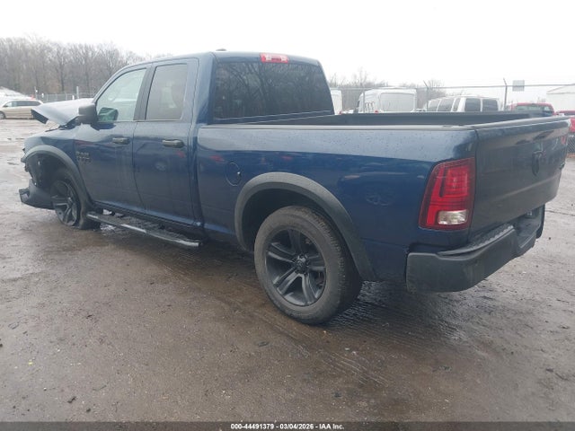 44491379 :رقم المزاد ، 1C6RR7GG3NS173779 vin ، 2022 Ram 1500 Classic Warlock  4x4 6'4 Box مزاد بيع