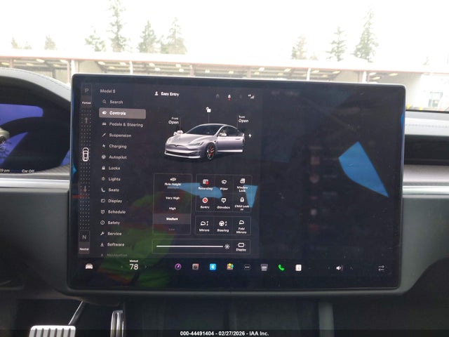 Продаж на аукціоні авто 2025 Tesla Model S Plaid, vin: 5YJSA1E69SF547832, номер лоту: 44491404
