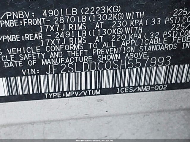 Subaru Forester Premium 2025 JF2SLDDC0SH557993 Image 9