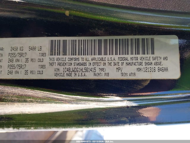 2017 JEEP WRANGLER UNLIMITED 1C4BJWDG1HL561415 Photo 8