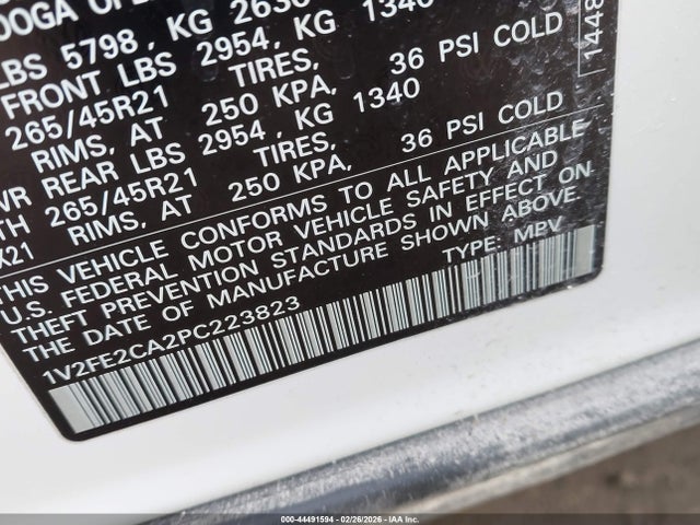 2023 VOLKSWAGEN ATLAS CROSS SPORT 1V2FE2CA2PC223823 Photo 8