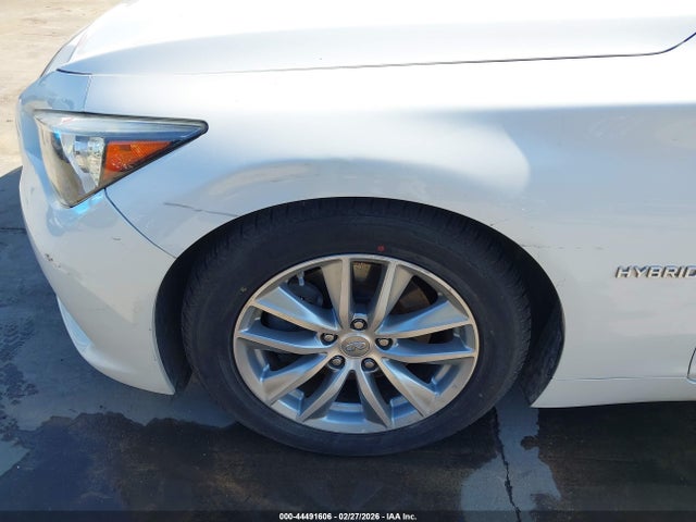 2014 Infiniti Q50 Hybrid Premium მანქანა იყიდება აუქციონზე, vin: JN1AV7AP8EM692036, აუქციონის ნომერი: 44491606