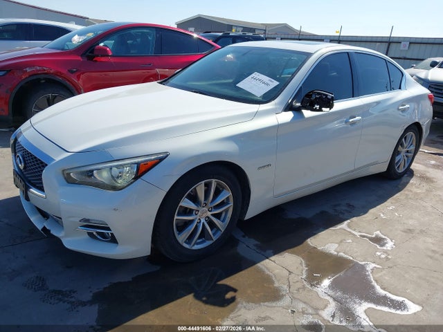 2014 Infiniti Q50 Hybrid Premium მანქანა იყიდება აუქციონზე, vin: JN1AV7AP8EM692036, აუქციონის ნომერი: 44491606