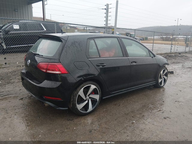 2020 Volkswagen Golf Gti მანქანა იყიდება აუქციონზე, vin: 3VW6T7AU6LM010560, აუქციონის ნომერი: 44491621
