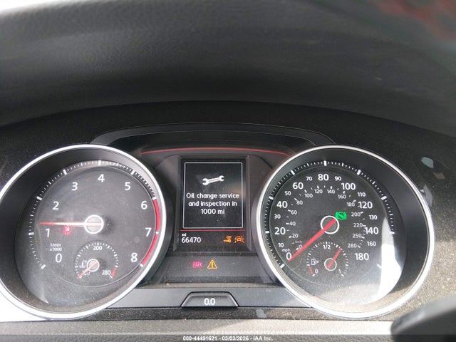 2020 Volkswagen Golf Gti მანქანა იყიდება აუქციონზე, vin: 3VW6T7AU6LM010560, აუქციონის ნომერი: 44491621