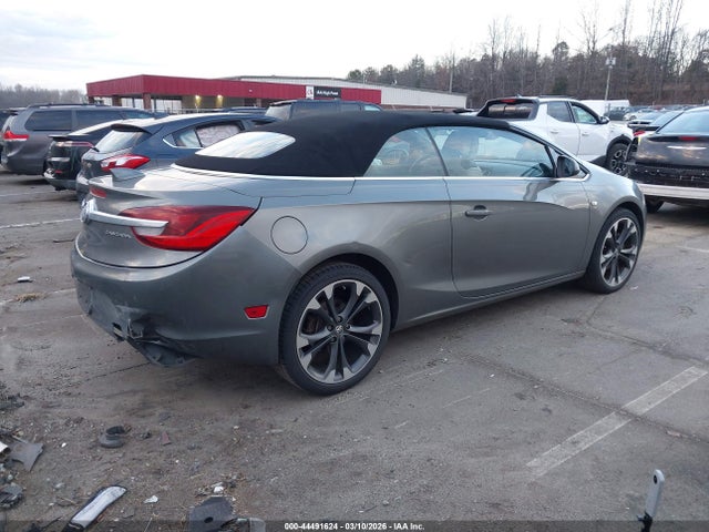 2017 Buick Cascada Premium მანქანა იყიდება აუქციონზე, vin: W04WH3N59HG114164, აუქციონის ნომერი: 44491624