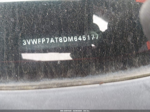 2013 VOLKSWAGEN BEETLE 3VWFP7AT8DM645177 Photo 8