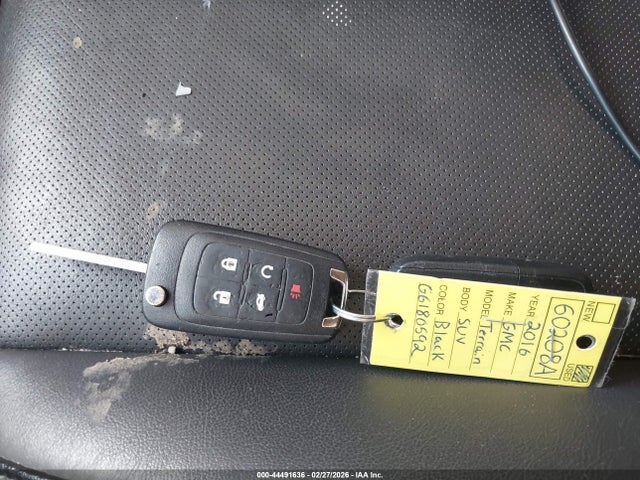 Aukcja sprzedaży 2016 Gmc Terrain Denali, vin: 2GKFLVE36G6180592, numer aukcji: 44491636