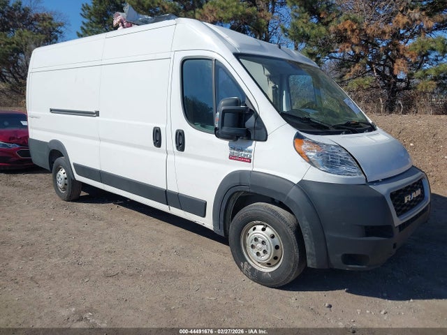 44491676 :رقم المزاد ، 3C6MRVJG5ME558110 vin ، 2021 Ram Promaster 3500 Cargo Van High Roof 159 Wb Ext مزاد بيع
