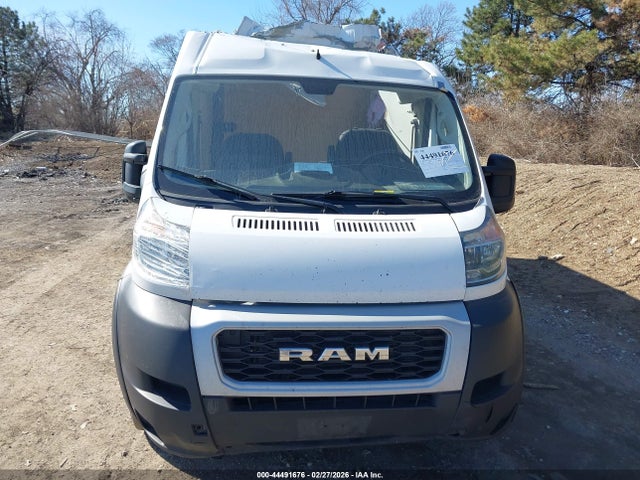 44491676 :رقم المزاد ، 3C6MRVJG5ME558110 vin ، 2021 Ram Promaster 3500 Cargo Van High Roof 159 Wb Ext مزاد بيع