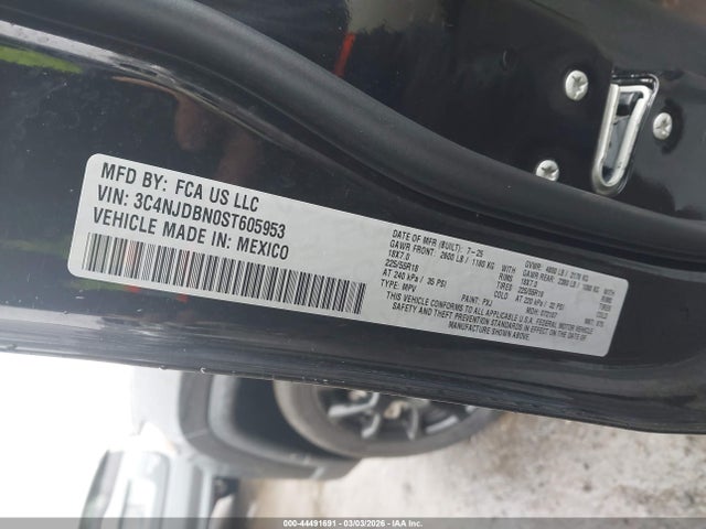 Jeep Compass Latitude 4x4 2025 3C4NJDBN0ST605953 Image 9