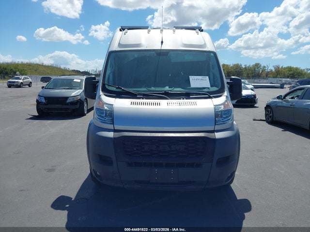 44491822 :رقم المزاد ، 3C6TRVDG6KE541580 vin ، 2019 Ram Promaster 2500 High Roof 159 Wb مزاد بيع