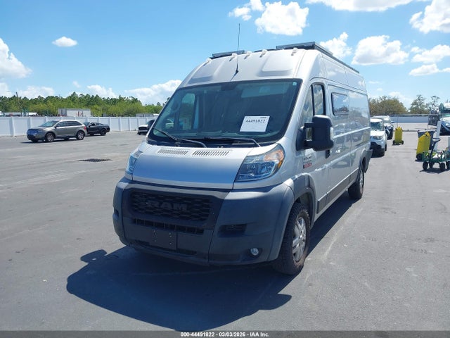 44491822 :رقم المزاد ، 3C6TRVDG6KE541580 vin ، 2019 Ram Promaster 2500 High Roof 159 Wb مزاد بيع
