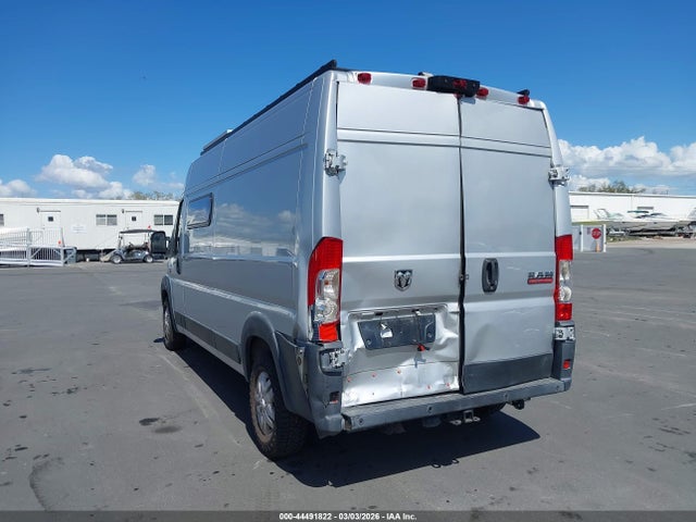 44491822 :رقم المزاد ، 3C6TRVDG6KE541580 vin ، 2019 Ram Promaster 2500 High Roof 159 Wb مزاد بيع