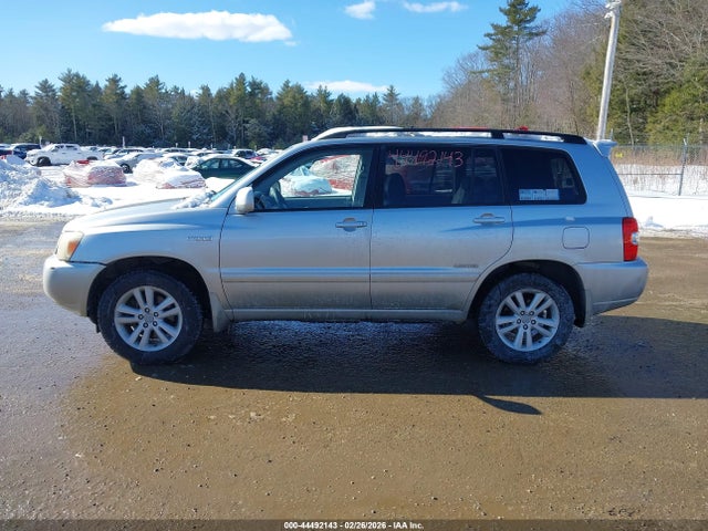 2006 Toyota Highlander Hybrid Ltd მანქანა იყიდება აუქციონზე, vin: JTEEW21A160019832, აუქციონის ნომერი: 44492143