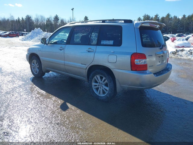 2006 Toyota Highlander Hybrid Ltd მანქანა იყიდება აუქციონზე, vin: JTEEW21A160019832, აუქციონის ნომერი: 44492143