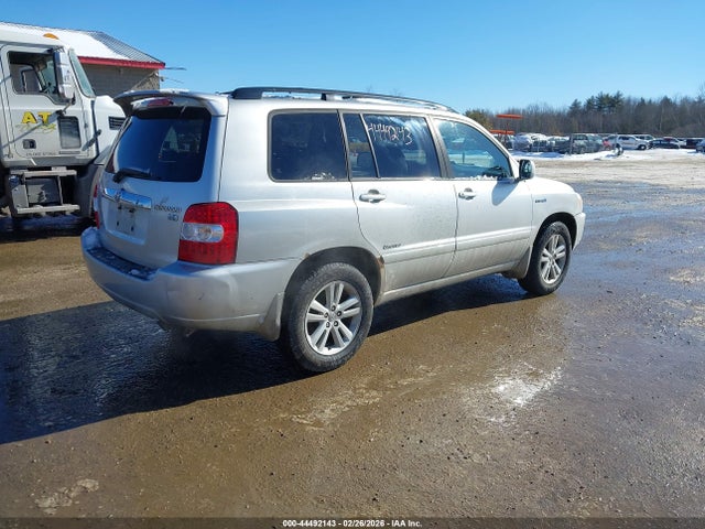 2006 Toyota Highlander Hybrid Ltd მანქანა იყიდება აუქციონზე, vin: JTEEW21A160019832, აუქციონის ნომერი: 44492143