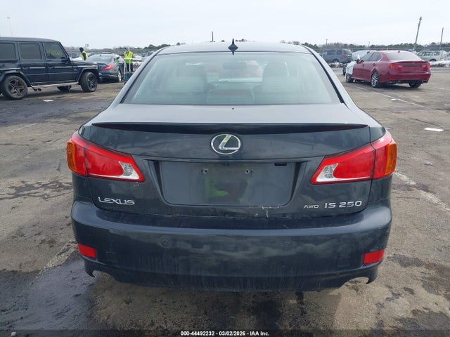 44492232 :رقم المزاد ، JTHCK262992029847 vin ، 2009 Lexus Is 250 مزاد بيع
