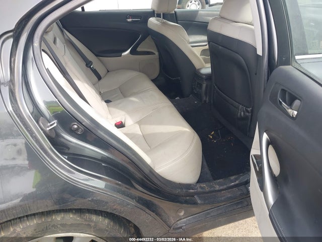 44492232 :رقم المزاد ، JTHCK262992029847 vin ، 2009 Lexus Is 250 مزاد بيع