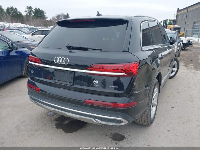 Aukcja sprzedaży 2021 Audi Q7 Premium 45 Tfsi Quattro Tiptronic, vin: WA1AJAF7XMD029395, numer aukcji: 44492316