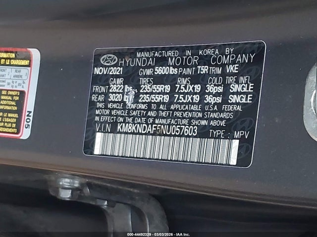 2022 HYUNDAI IONIQ 5 KM8KNDAF5NU057603 Photo 8