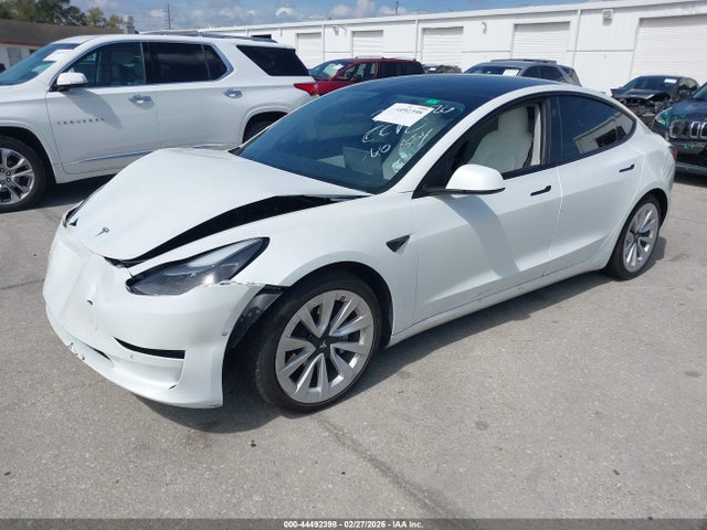 Продаж на аукціоні авто 2021 Tesla Model 3 Long Range Dual Motor All-wheel Drive, vin: 5YJ3E1EB2MF925028, номер лоту: 44492398