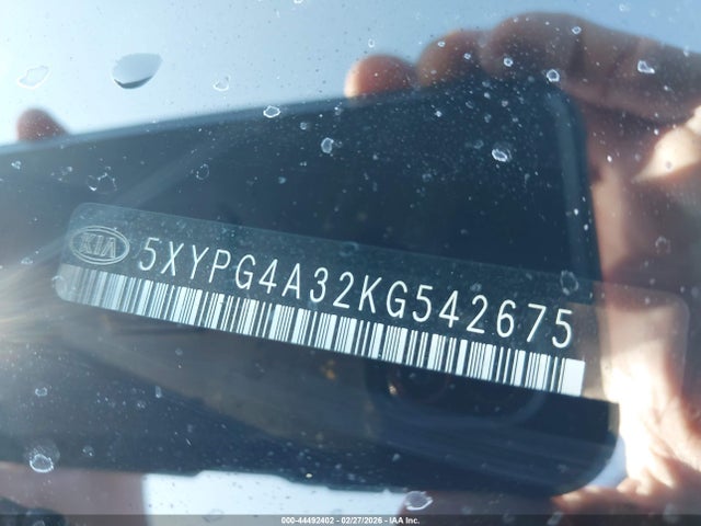 Продаж на аукціоні авто 2019 Kia Sorento 2.4l Lx, vin: 5XYPG4A32KG542675, номер лоту: 44492402