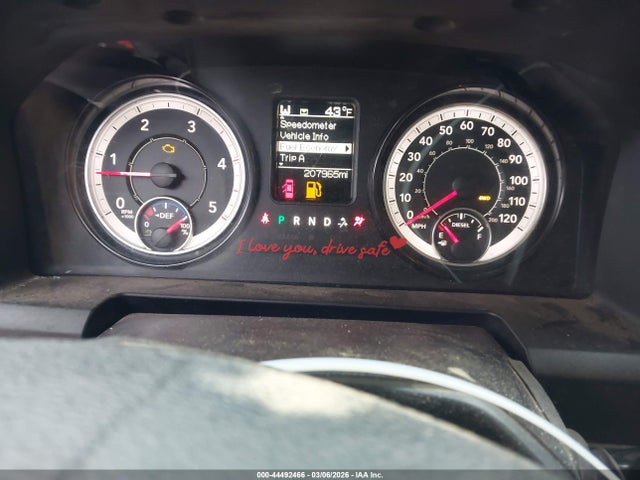 2018 Ram 2500 Tradesman  4x4 6'4 Box მანქანა იყიდება აუქციონზე, vin: 3C6UR5CL2JG297397, აუქციონის ნომერი: 44492466