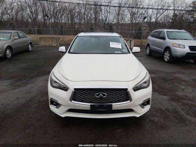 Продажа на аукционе авто 2018 Infiniti Q50 3.0t Luxe, vin: JN1EV7AR4JM610445, номер лота: 44492530