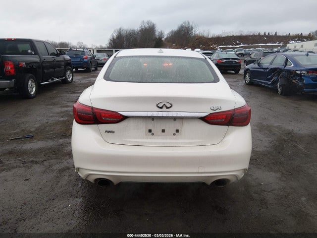 Продажа на аукционе авто 2018 Infiniti Q50 3.0t Luxe, vin: JN1EV7AR4JM610445, номер лота: 44492530