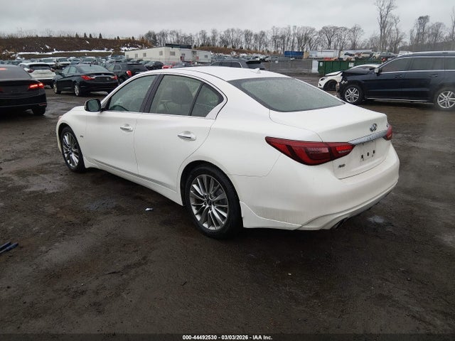 Продажа на аукционе авто 2018 Infiniti Q50 3.0t Luxe, vin: JN1EV7AR4JM610445, номер лота: 44492530